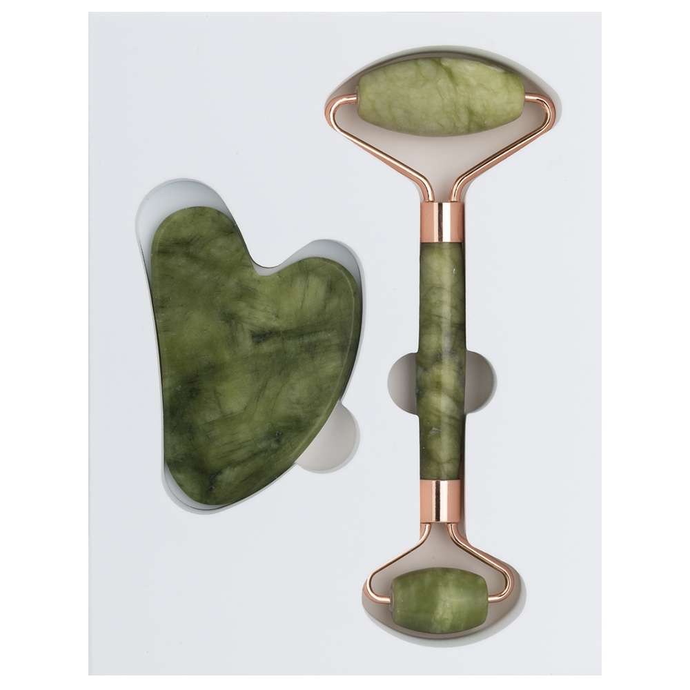 a Green Jade Roller